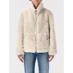 Urbancode Fur Coat Woman White